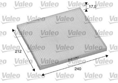 Filtro, aire del interior VALEO 698895
