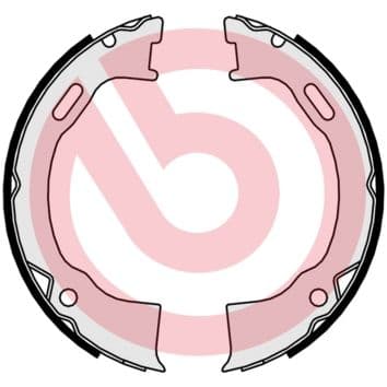 Juego de zapatas de frenos, freno de mano BREMBO S 24 549