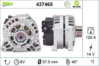 Alternador VALEO 437465