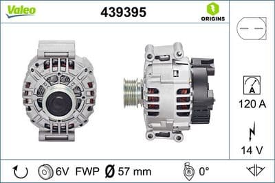 Alternador VALEO 439395
