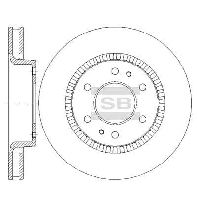 Disco de freno Hi-Q SD5513