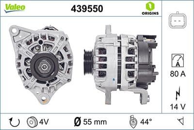 Alternador VALEO 439550