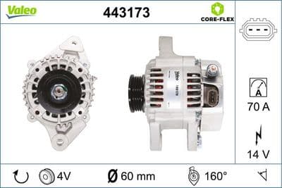 Alternador VALEO 443173