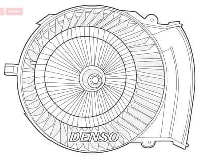 Ventilador del interior DENSO DEA07021