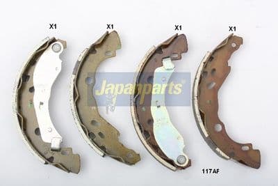 Juego de zapatas de frenos JAPANPARTS GF-117AF