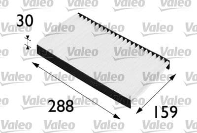 Filtro, aire del interior VALEO 698197