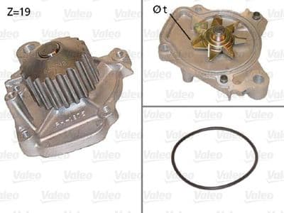 Bomba de agua, refrigeración del motor VALEO 506441