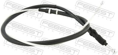 Cable de accionamiento, freno de estacionamiento FEBEST 23100-EOS