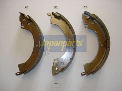 Juego de zapatas de frenos JAPANPARTS GF-501AF