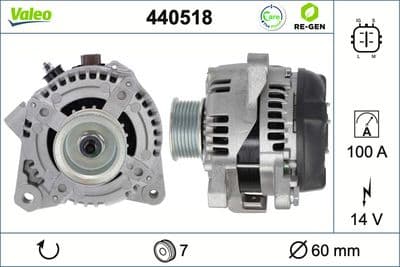 Alternador VALEO 440518