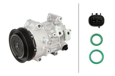 Compresor, aire acondicionado HELLA 8FK 366 204-541
