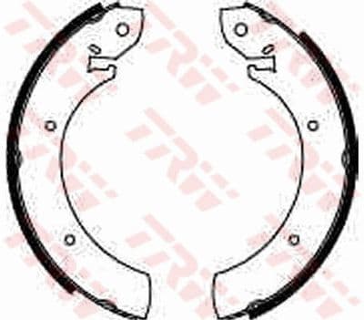 Juego de zapatas de frenos TRW GS6250