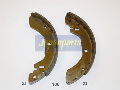 Juego de zapatas de frenos JAPANPARTS GF-106AF