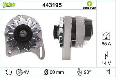 Alternador VALEO 443195