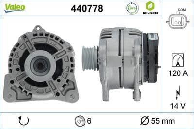 Alternador VALEO 440778