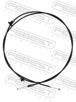 Cable del cofre del motor FEBEST 0199-HCACV51