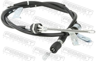 Cable de accionamiento, freno de estacionamiento FEBEST 07100-SN413RH
