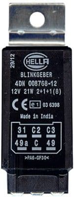 Indicador de intermitentes HELLA 4DN 008 768-121