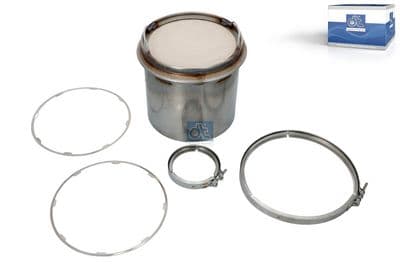Filtro hollín/partículas, sistema escape DT Spare Parts 2.14568