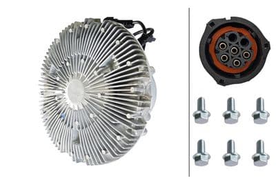 Acoplamiento, ventilador del radiador HELLA 8MV 366 441-261