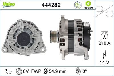 Alternador VALEO 444282