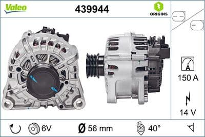 Alternador VALEO 439944