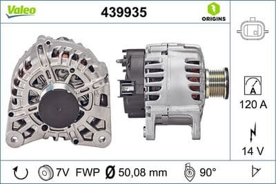 Alternador VALEO 439935