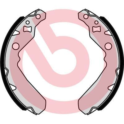 Juego de zapatas de frenos BREMBO S 16 517