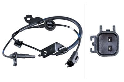 Sensor, revoluciones de la rueda HELLA 6PU 358 268-761
