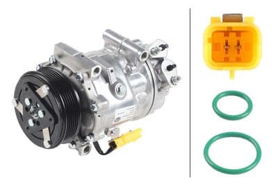 Compresor, aire acondicionado HELLA 8FK 366 204-481
