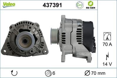 Alternador VALEO 437391