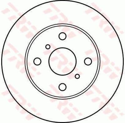 Disco de freno TRW DF1441