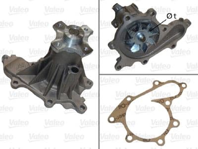 Bomba de agua, refrigeración del motor VALEO 506927