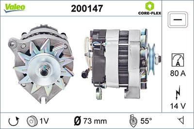 Alternador VALEO 200147