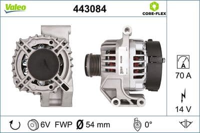 Alternador VALEO 443084