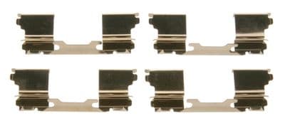 Juego de accesorios, balatas de frenos TRW PFK605