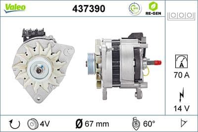 Alternador VALEO 437390