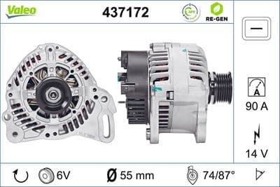 Alternador VALEO 437172