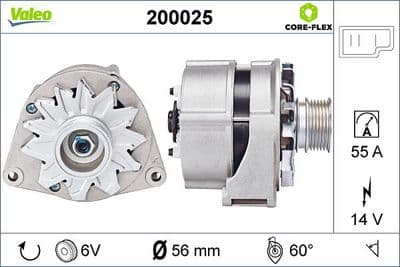 Alternador VALEO 200025