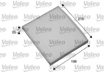 Filtro, aire del interior VALEO 698870