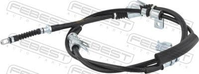 Cable de accionamiento, freno de estacionamiento FEBEST 12100-H1VLARH