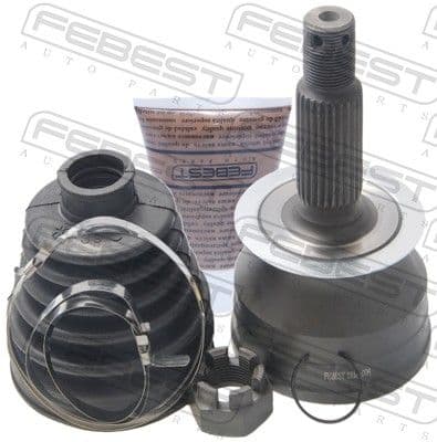 Juego de articulación, eje de transmisión FEBEST 1210-006