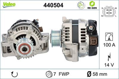 Alternador VALEO 440504