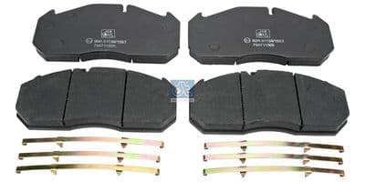 Juego de balatas de freno DT Spare Parts 3.96401