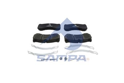 Juego de balatas de freno SAMPA 093.713