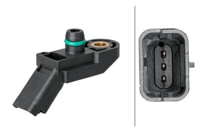 Sensor, presión del colector de admisión HELLA 6PP 009 400-161