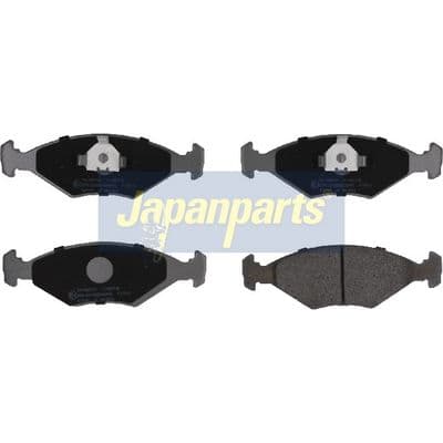 Juego de balatas de freno JAPANPARTS PA-0987AF