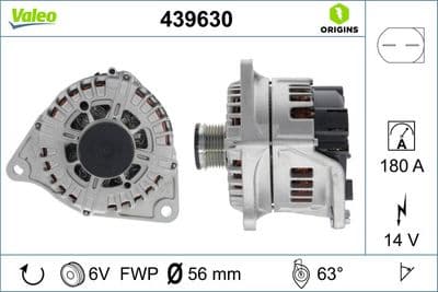 Alternador VALEO 439630