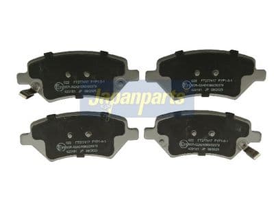 Juego de balatas de freno JAPANPARTS PA-022AF