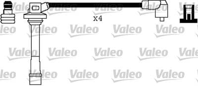 Juego de cables de encendido VALEO 346239